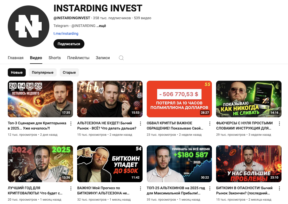 instarding invest club отзывы