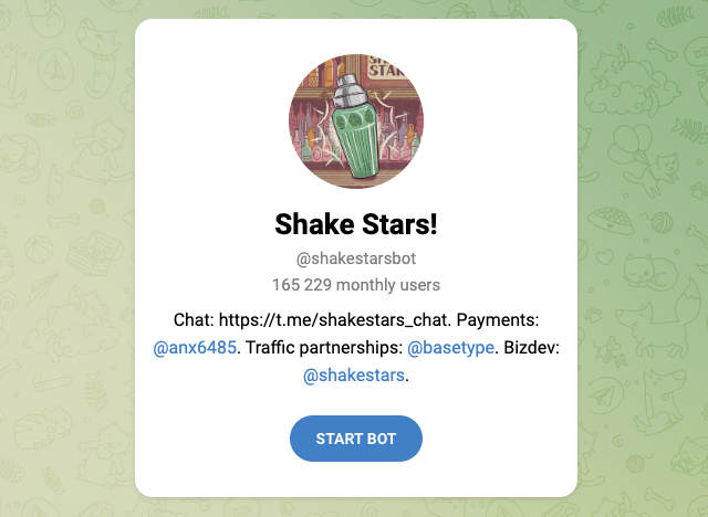 shake stars shake stars