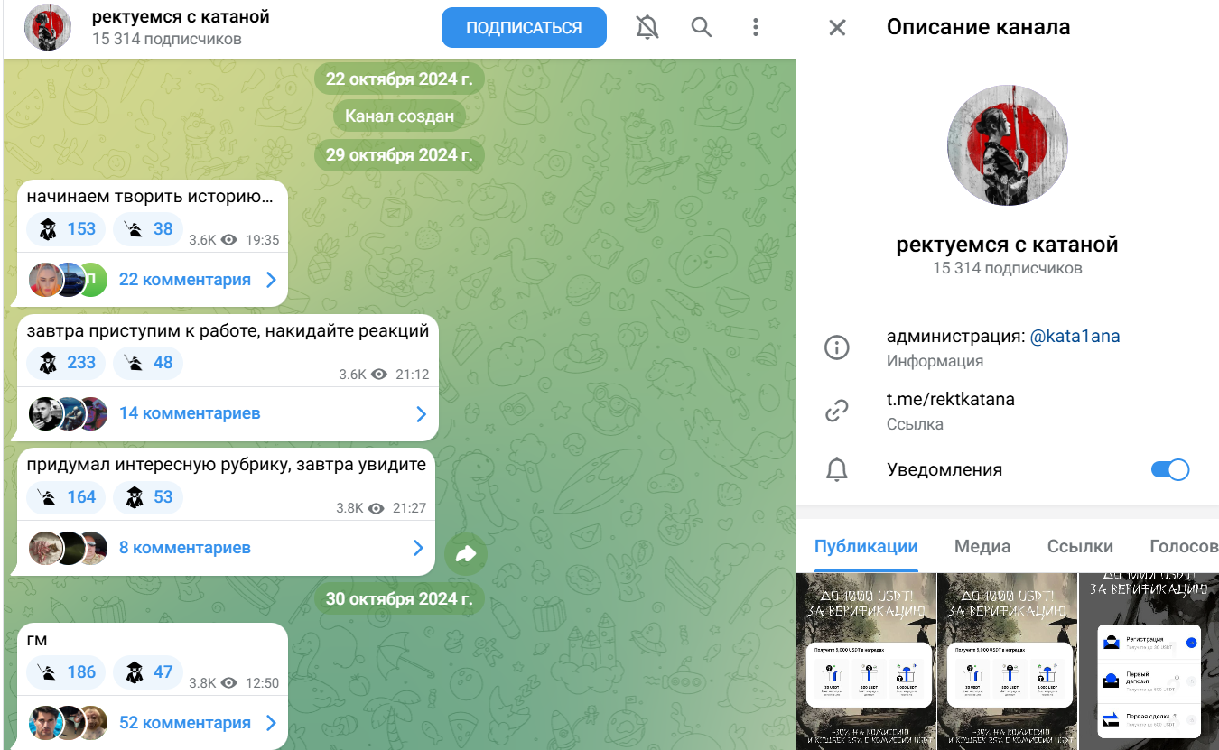Kkkattana трейдер Kkkattana трейдер