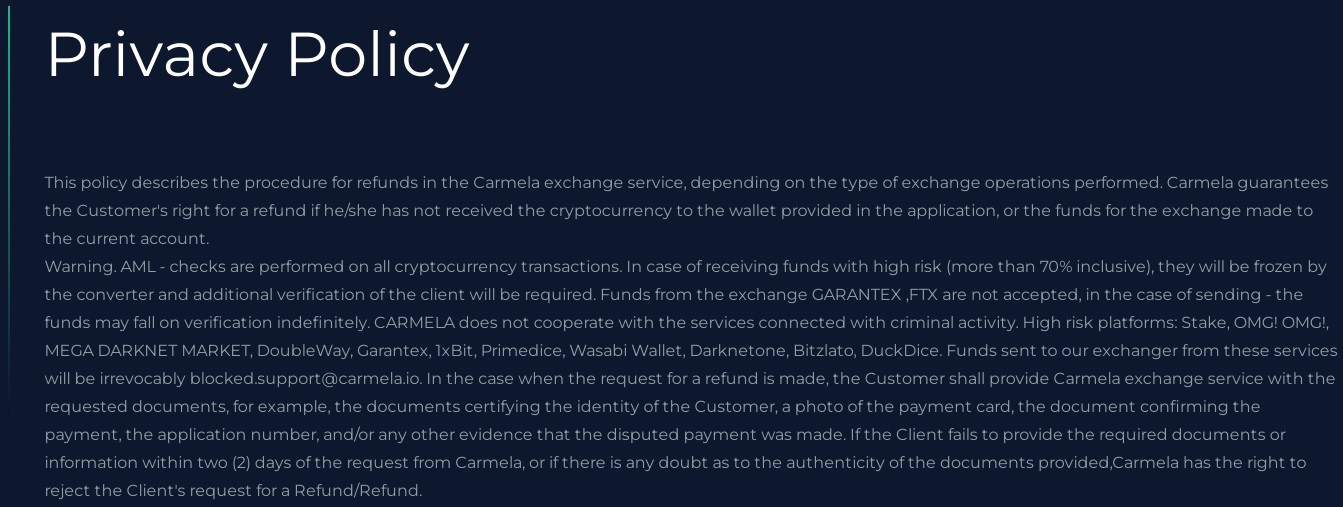 carmela io обзор сайта