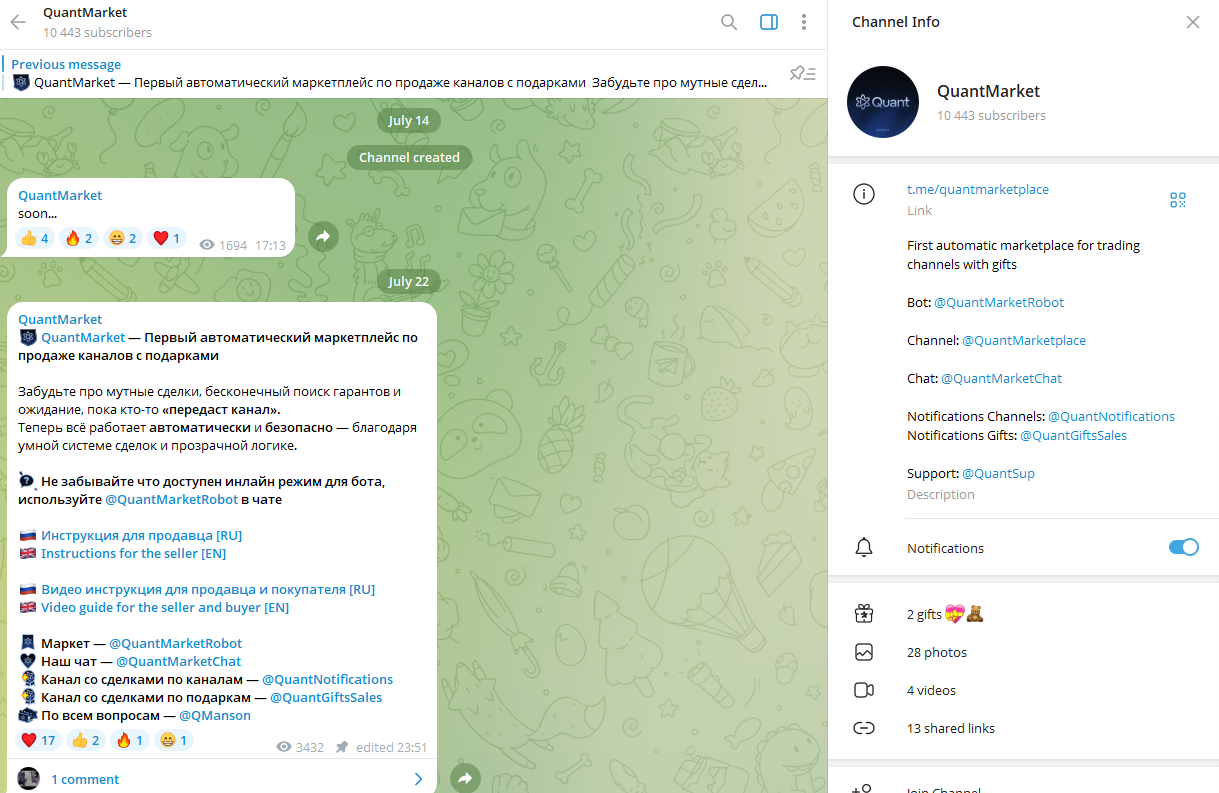 quant market телеграм отзывы quant market телеграм отзывы