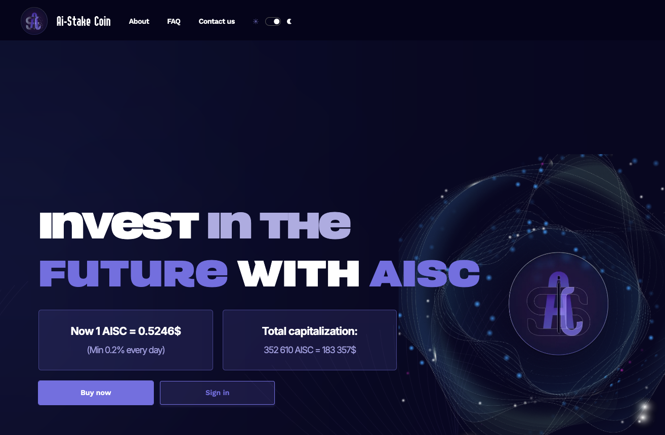 ai stake coin ai stake coin