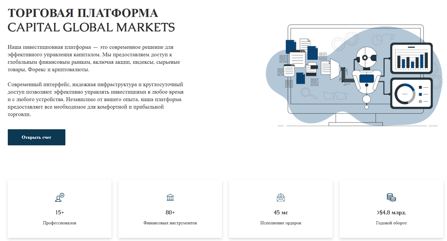 capital global markets отзывы брокер