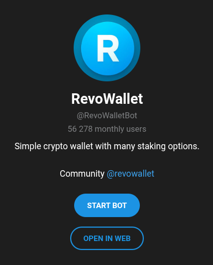revo wallet в telegram отзывы revo wallet в telegram отзывы