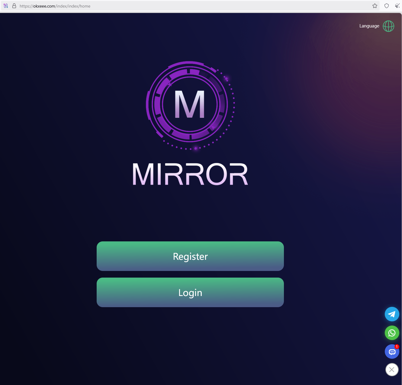 что за сайт okxeee com