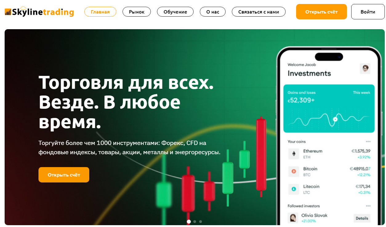 написать отзыв о компании skylinetrading pro