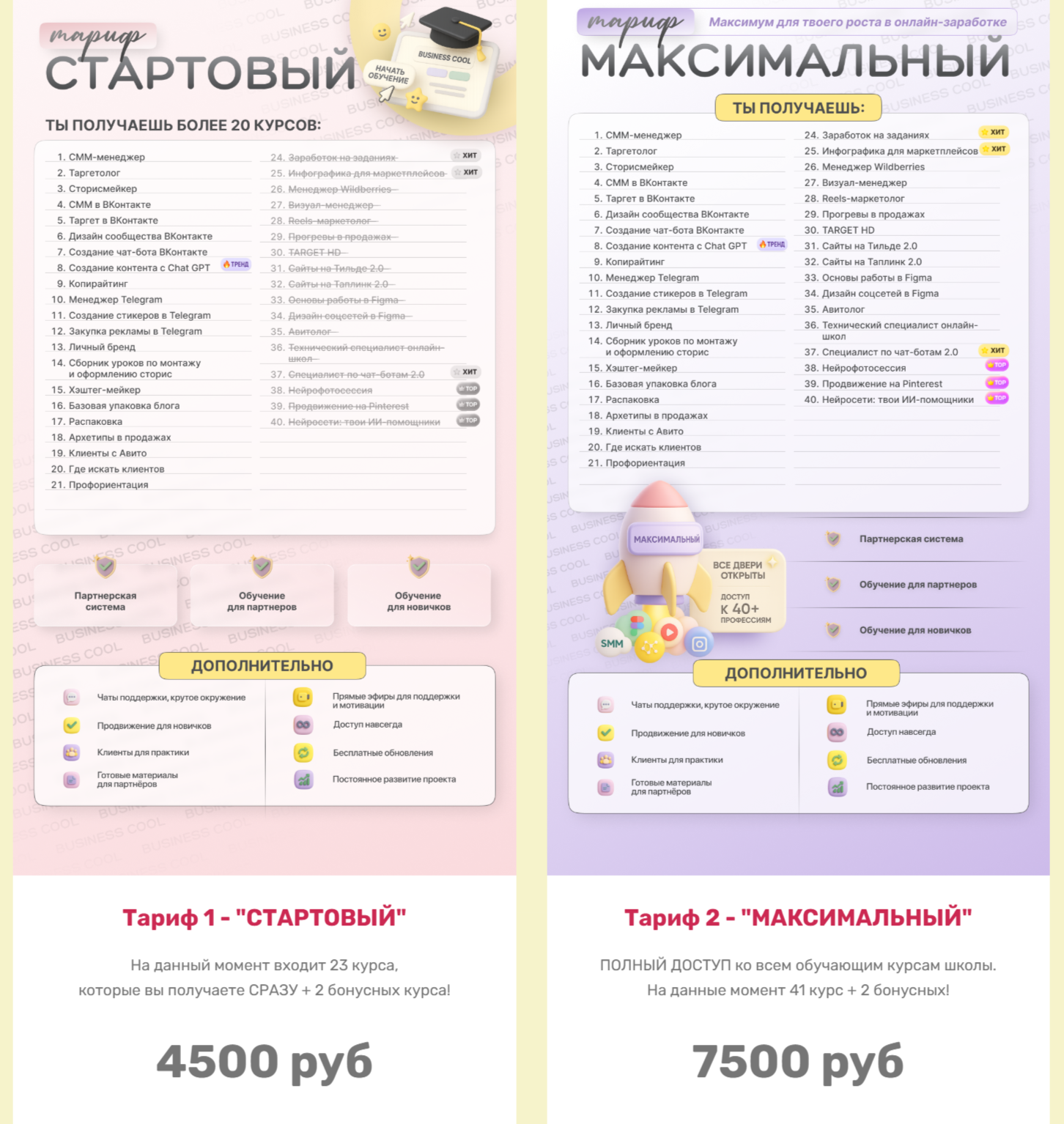 школа бизнес кул