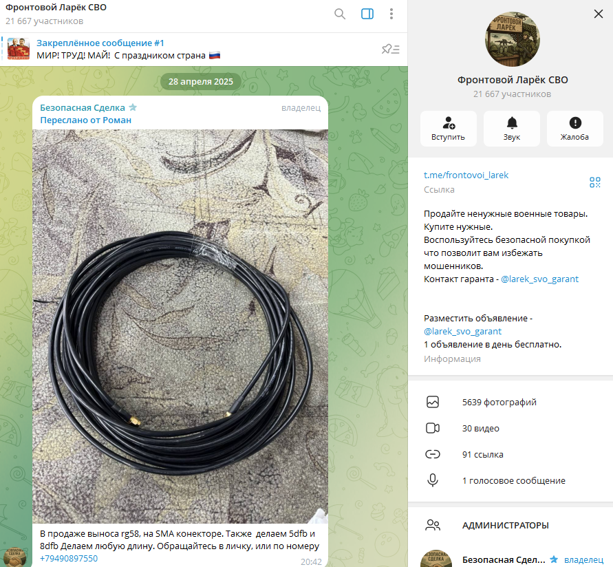 фронтовой ларёк сво