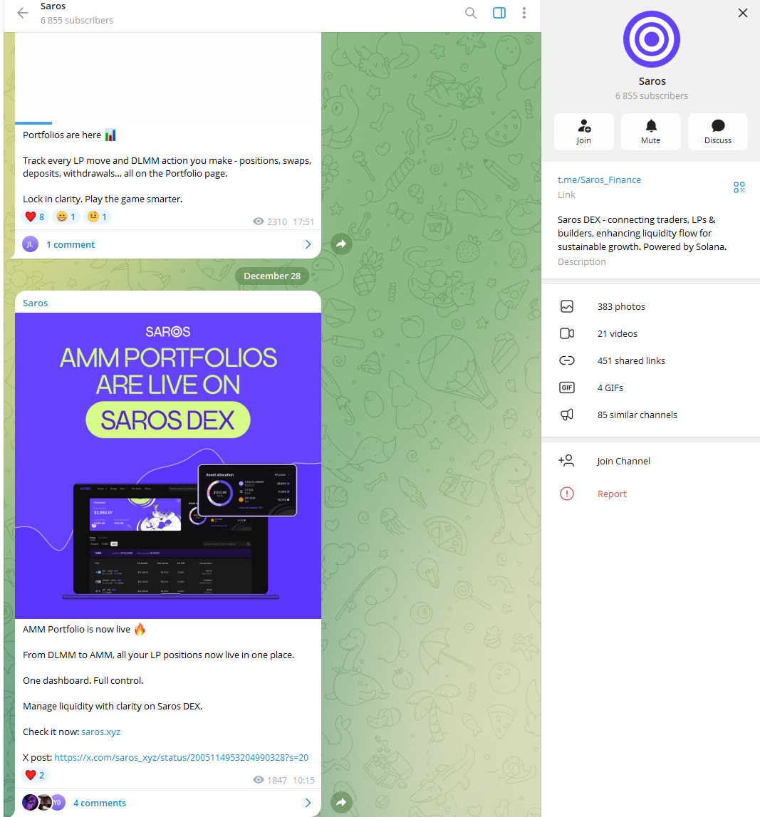 сарос криптовалюта