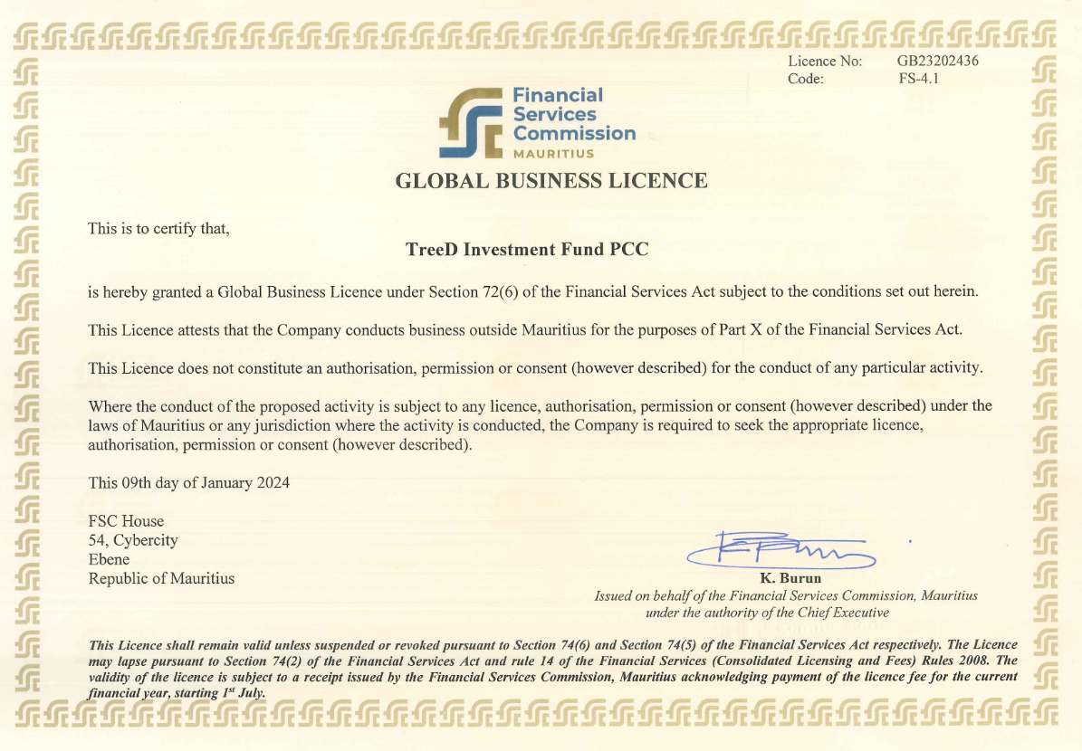 treed investments fund pcc