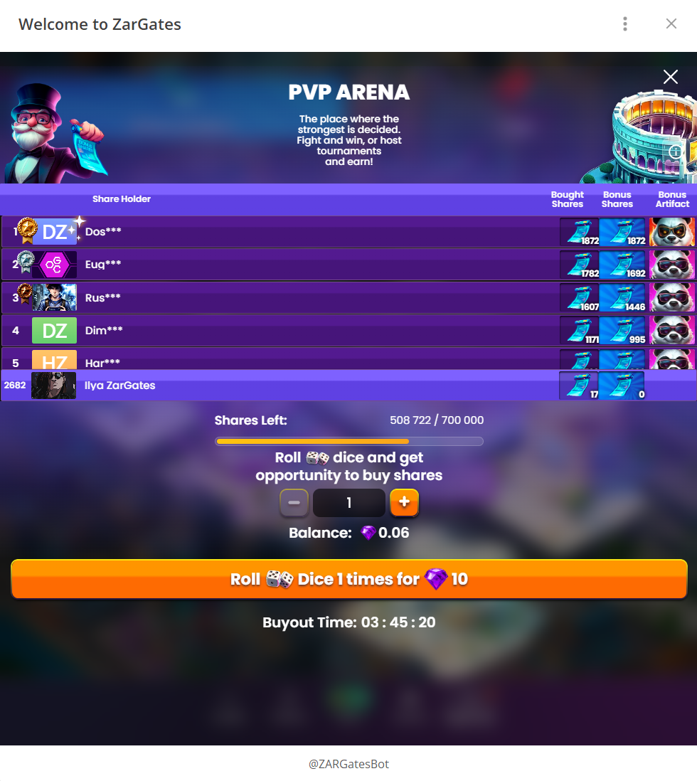 zargates limited прохождение