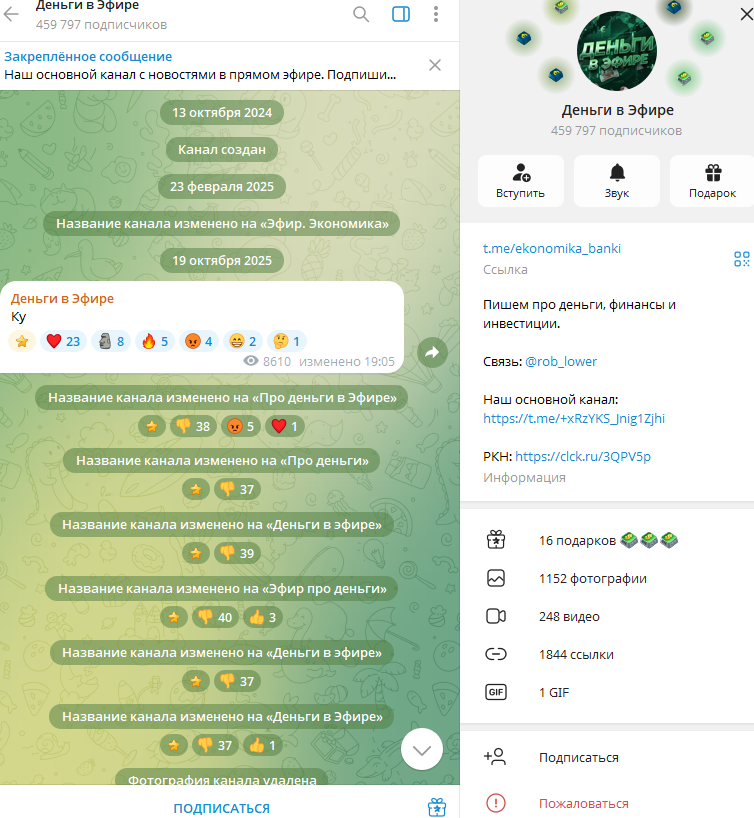 отзывы о тг деньги в эфире