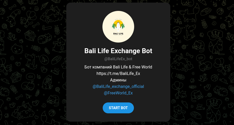 BaliLifeEx bot