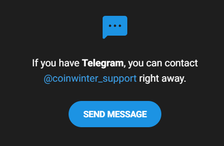 coinwinter com обменник