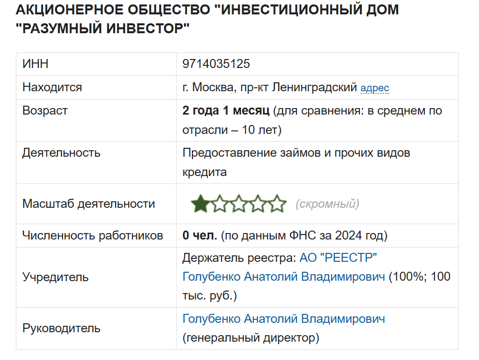 голубенко анатолий владимирович