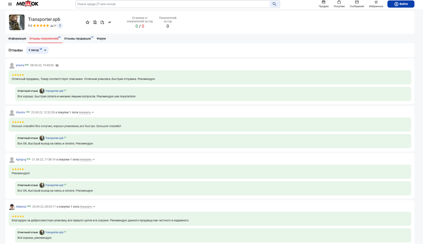 transporter spb в телеграме отзывы