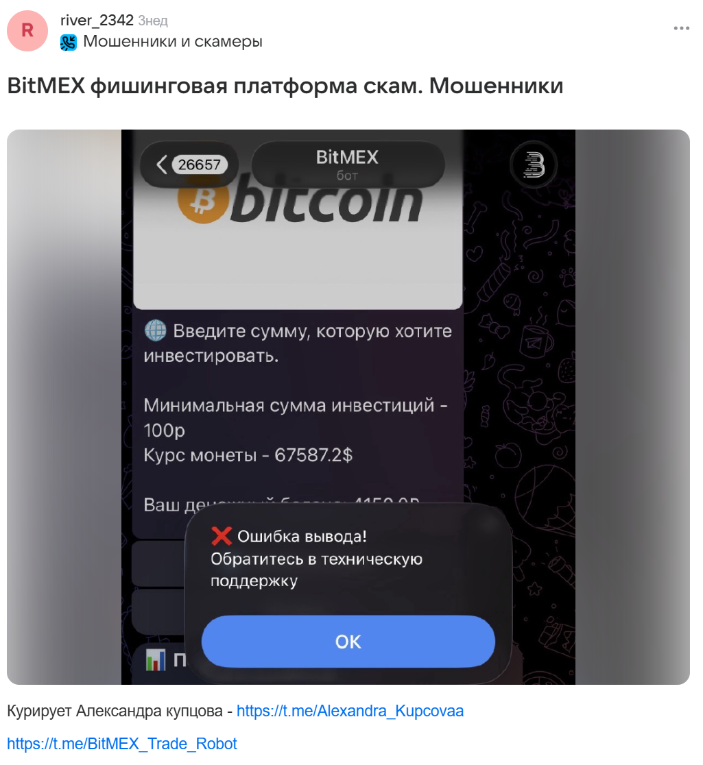 трейдинг бот Bitmex отзывы