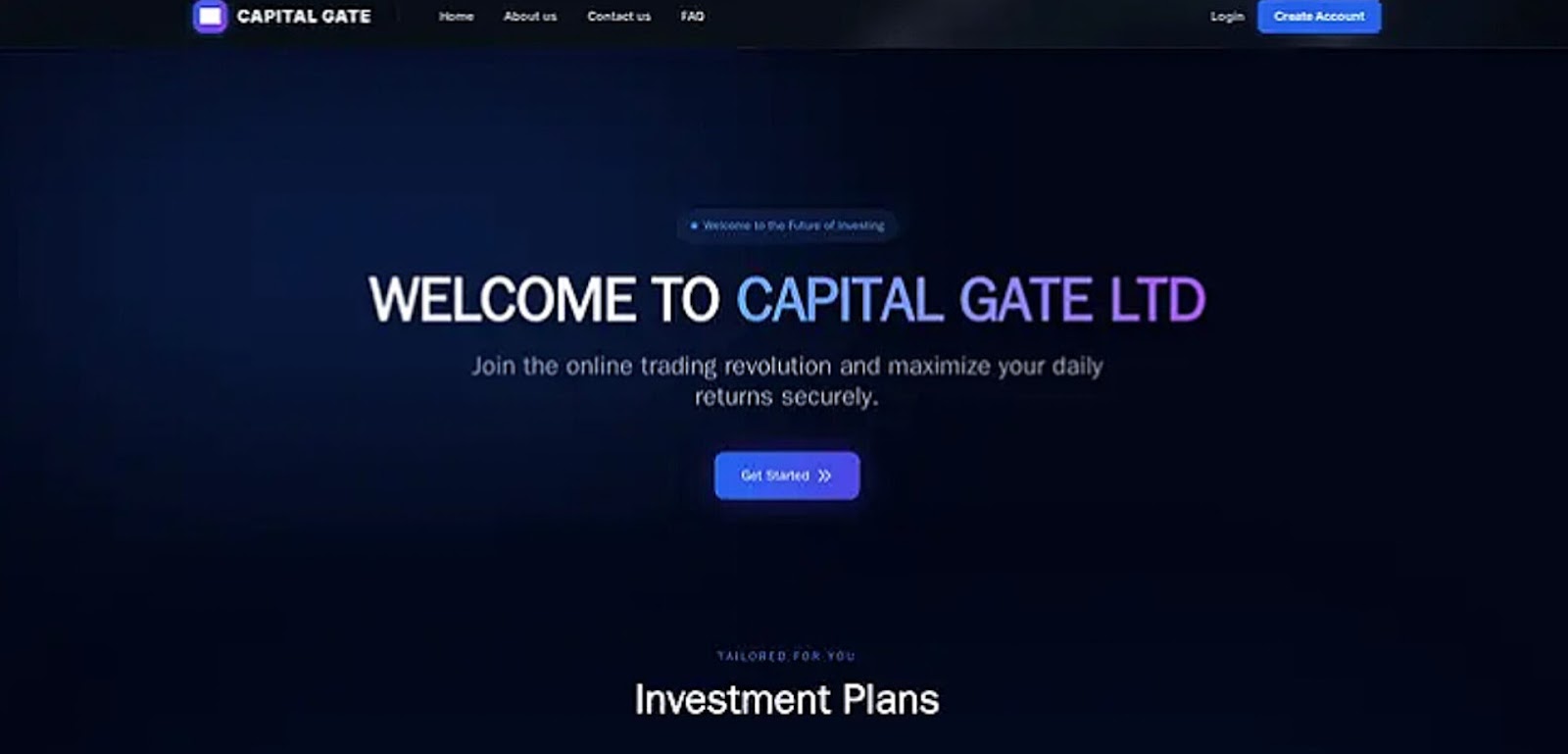 capital gate биржа