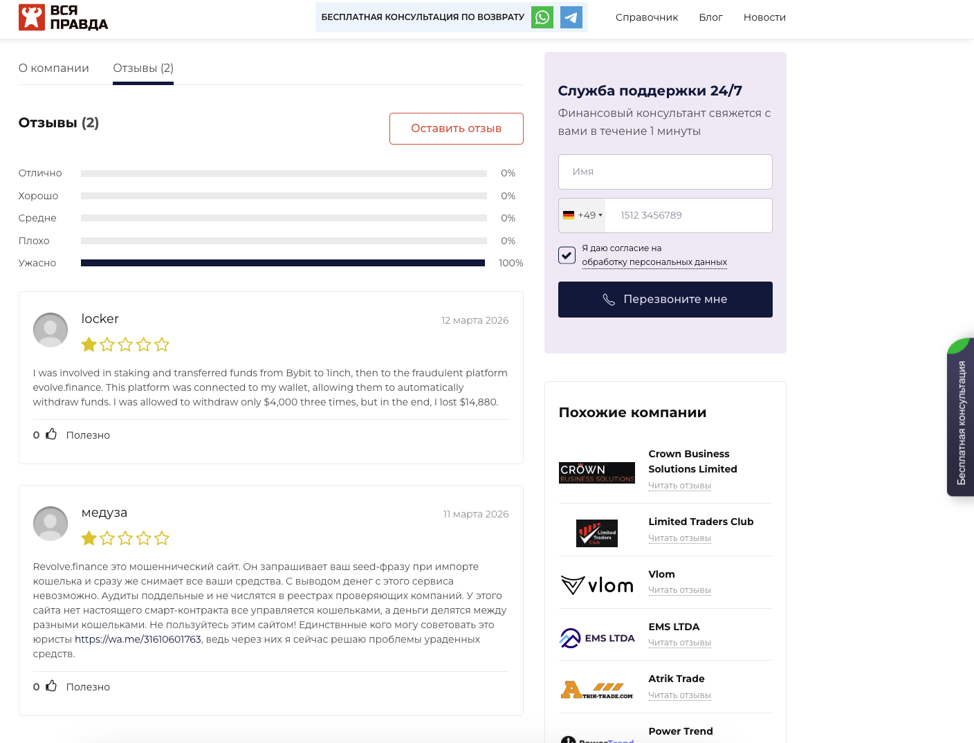cofium finance отзывы