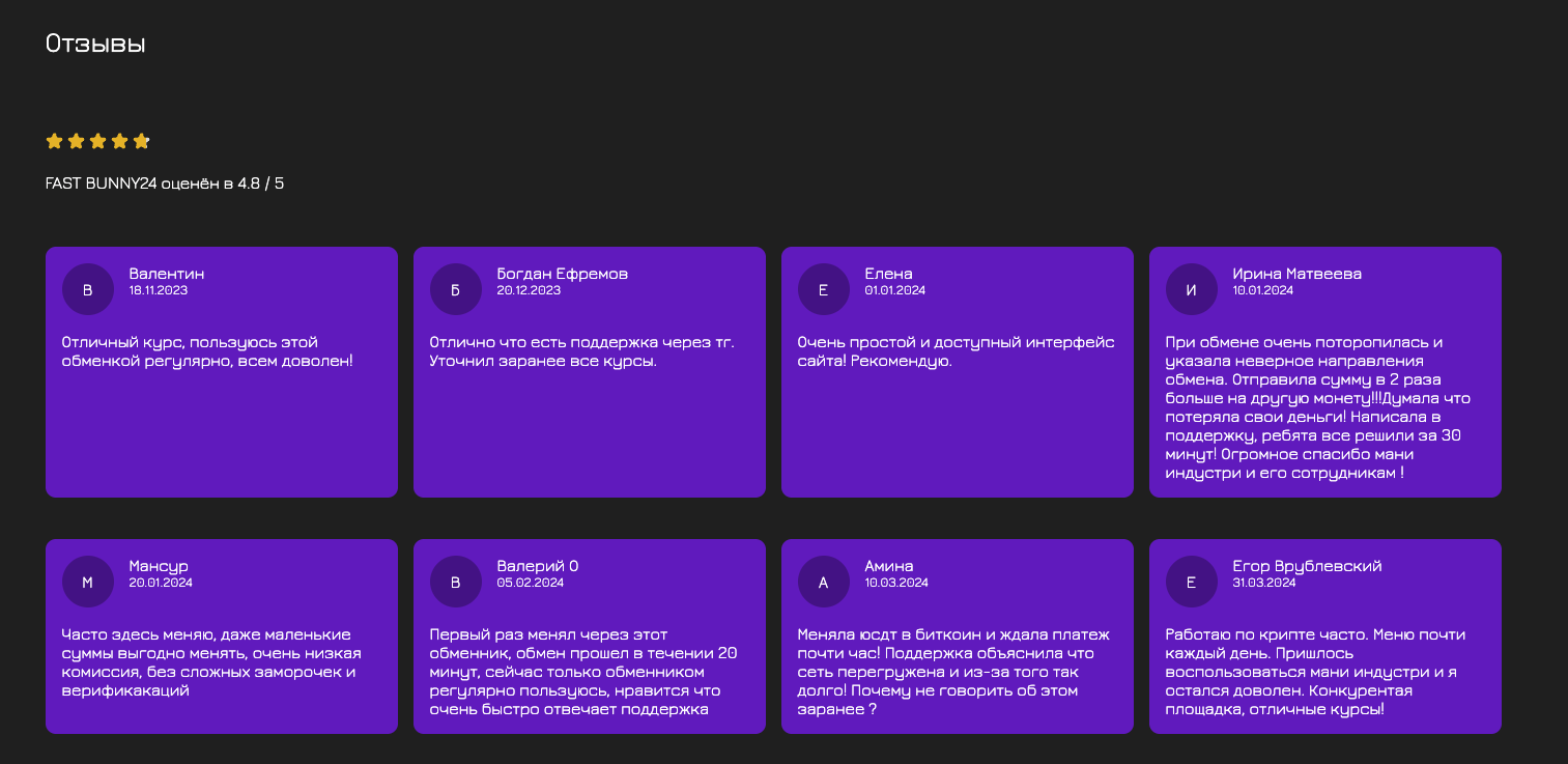 fastbunny24 pro отзывы