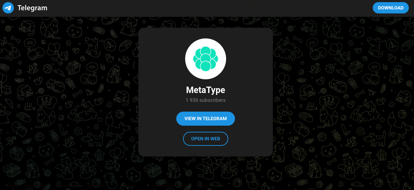 meta type криптовалюта