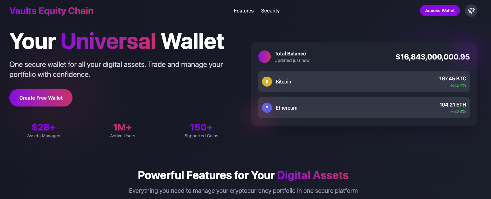 VaultsEquityChainincs