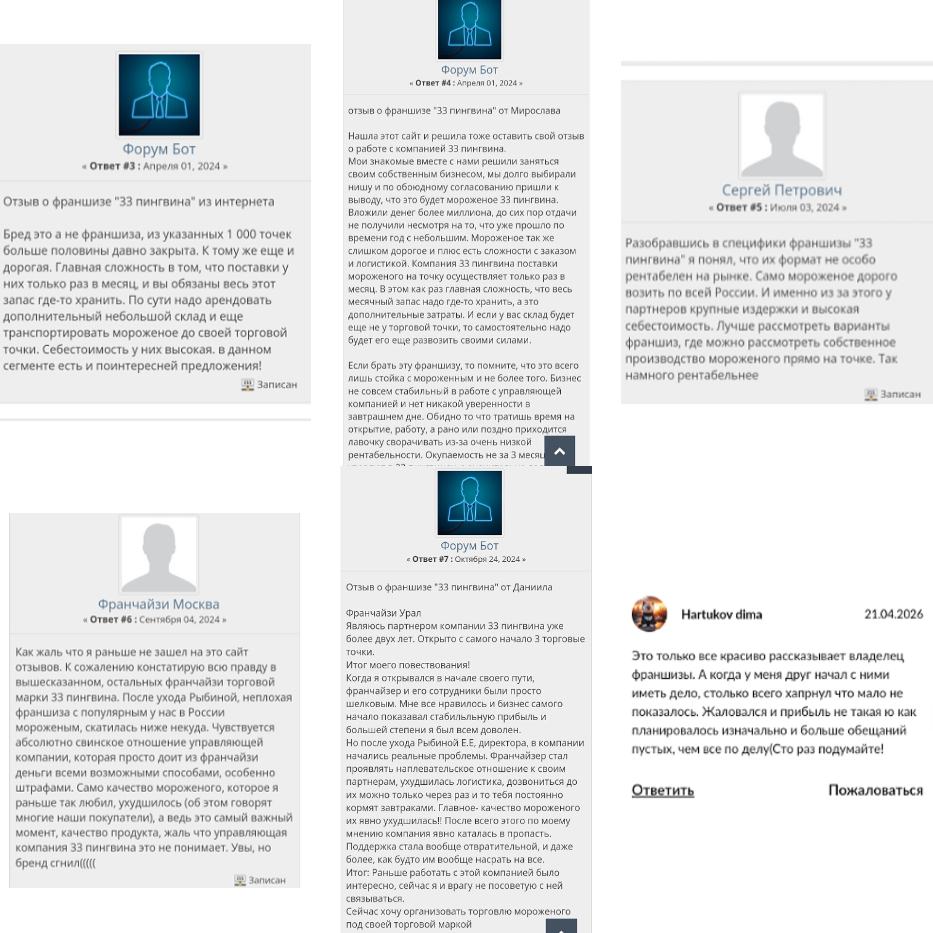 33 пингвина франшиза