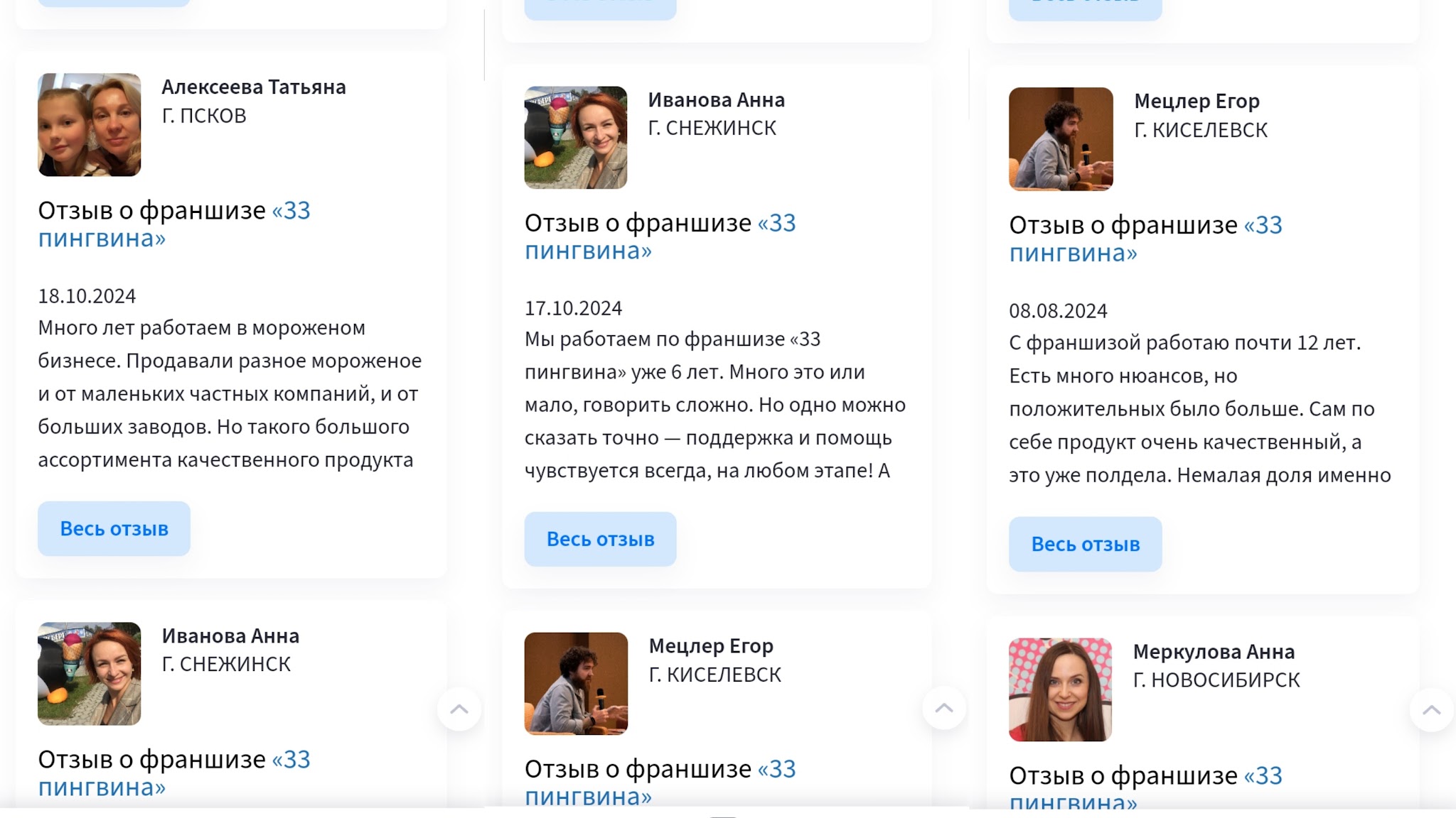 33 пингвина мороженое франшиза