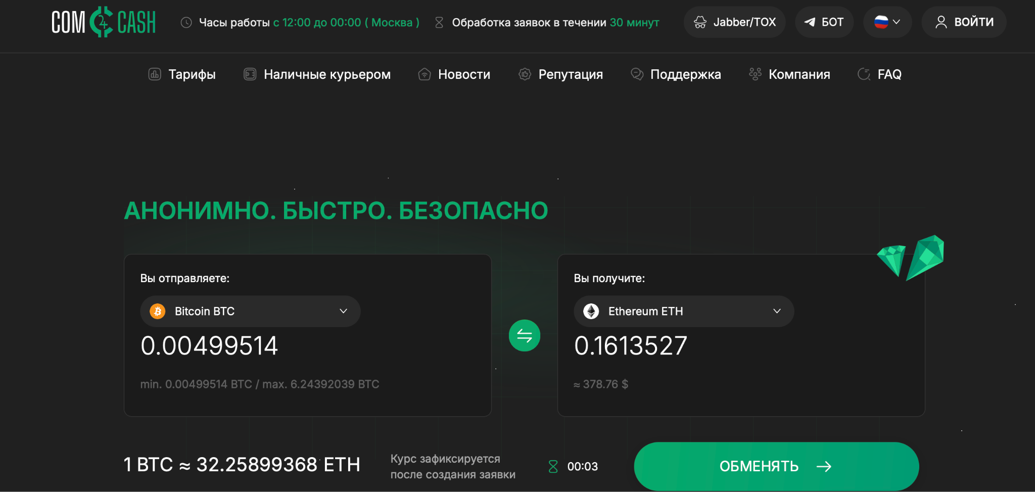 comcash отзывы