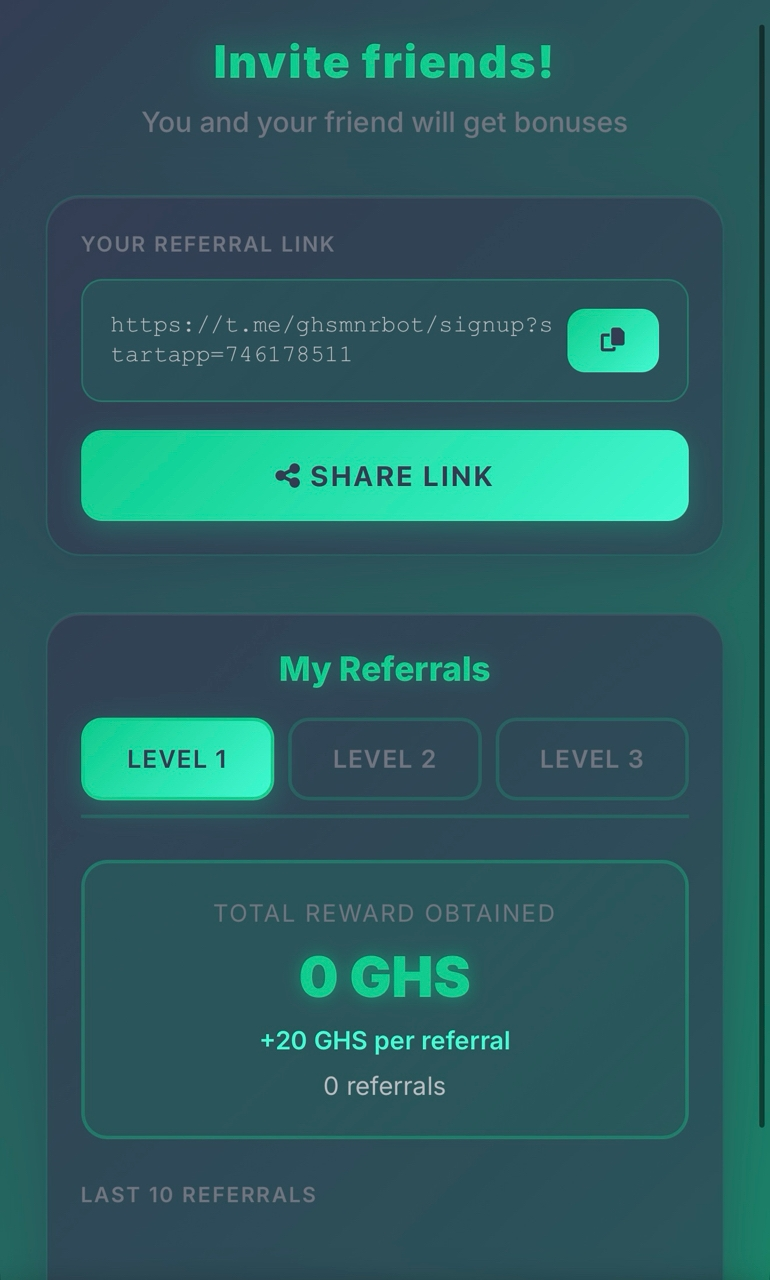 ghs miner telegram bot отзывы