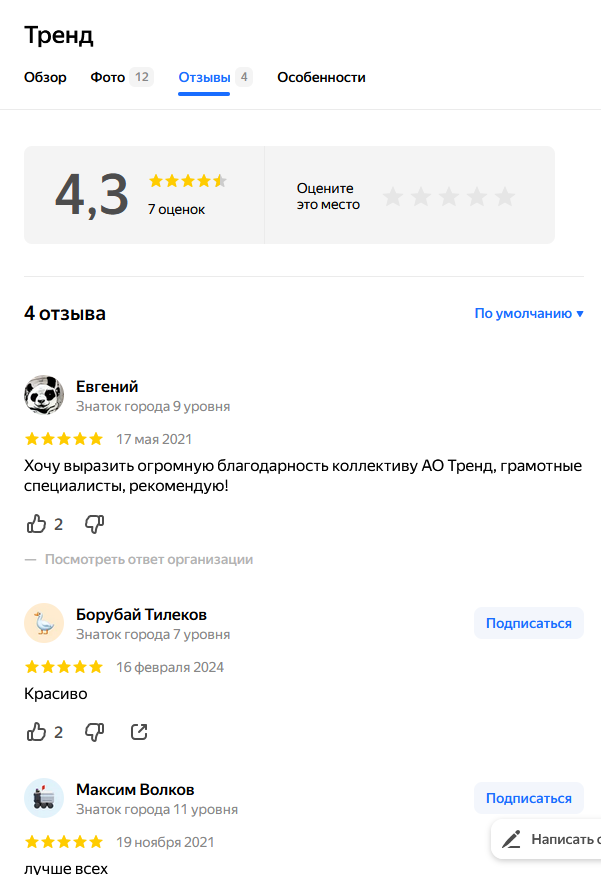 ооо ик тренд