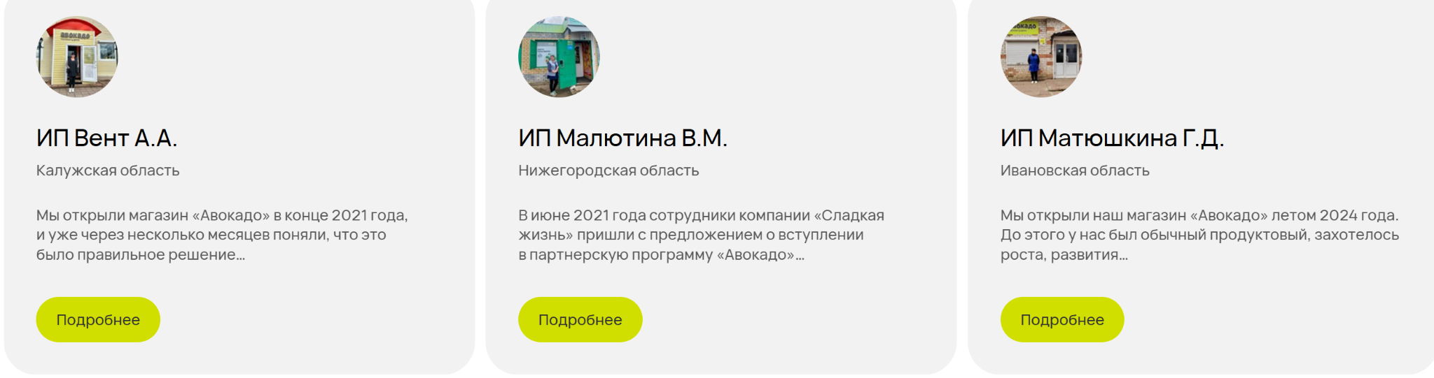 сколько стоит франшиза Авокадо