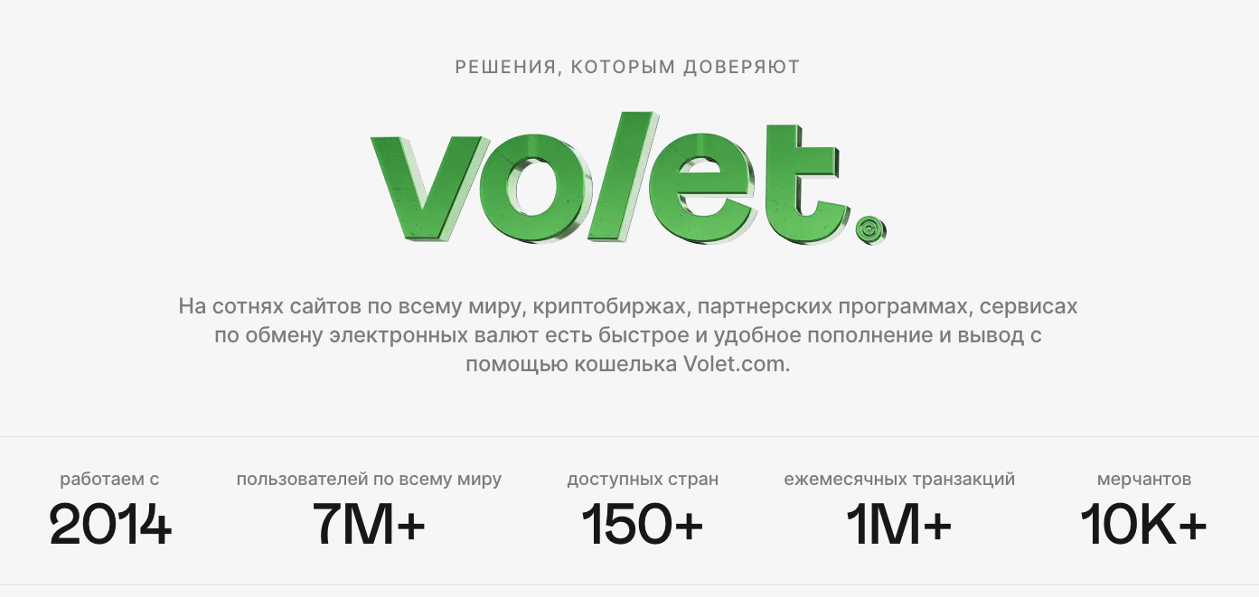 volet кошелек