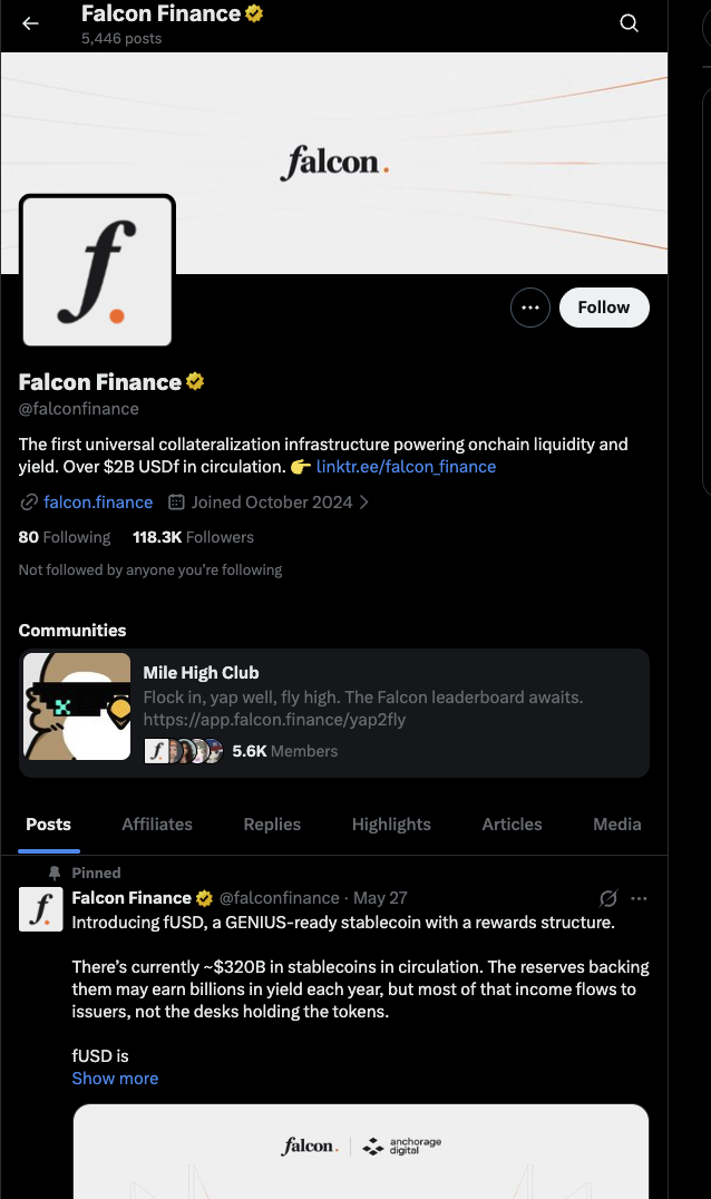 falcon finance тг канал