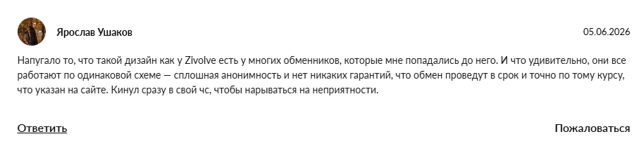 zivolve отзывы