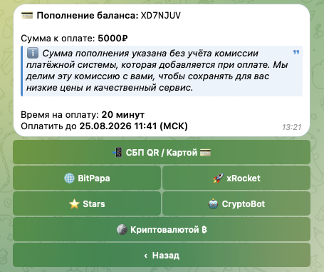 абуззе шоп бот