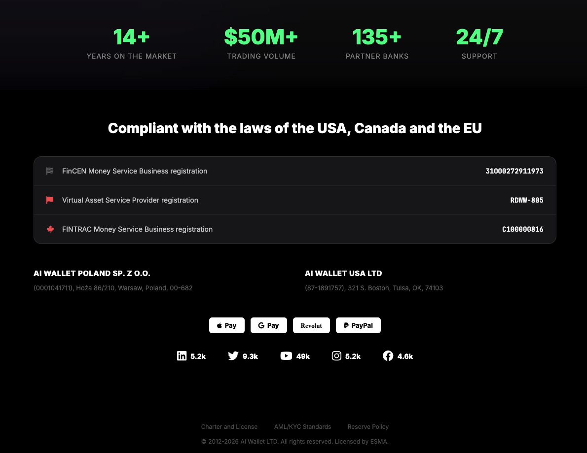 ai wallet ltd ai wallet ltd