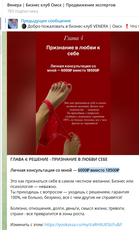 бизнес клуб венера