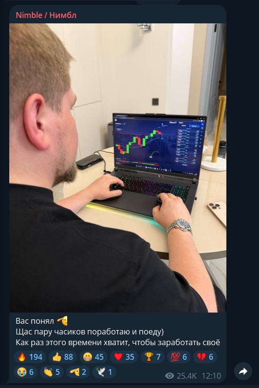 блоггер nimble отзывы