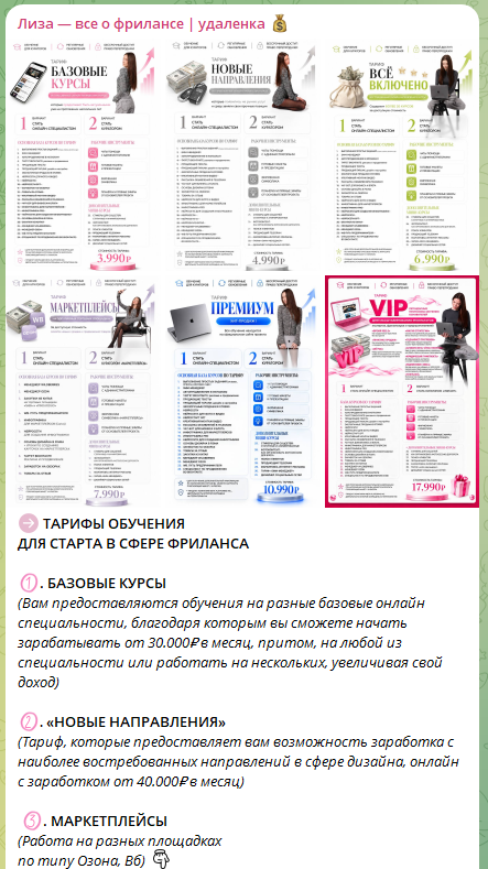 долбилина елизавета николаевна фриланс