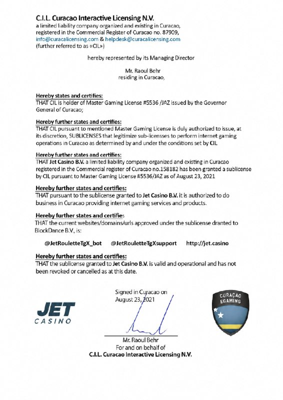 Jet Roulette Jet Roulette