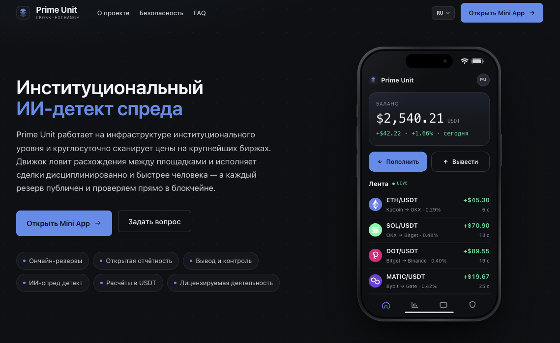 prime unit отзывы