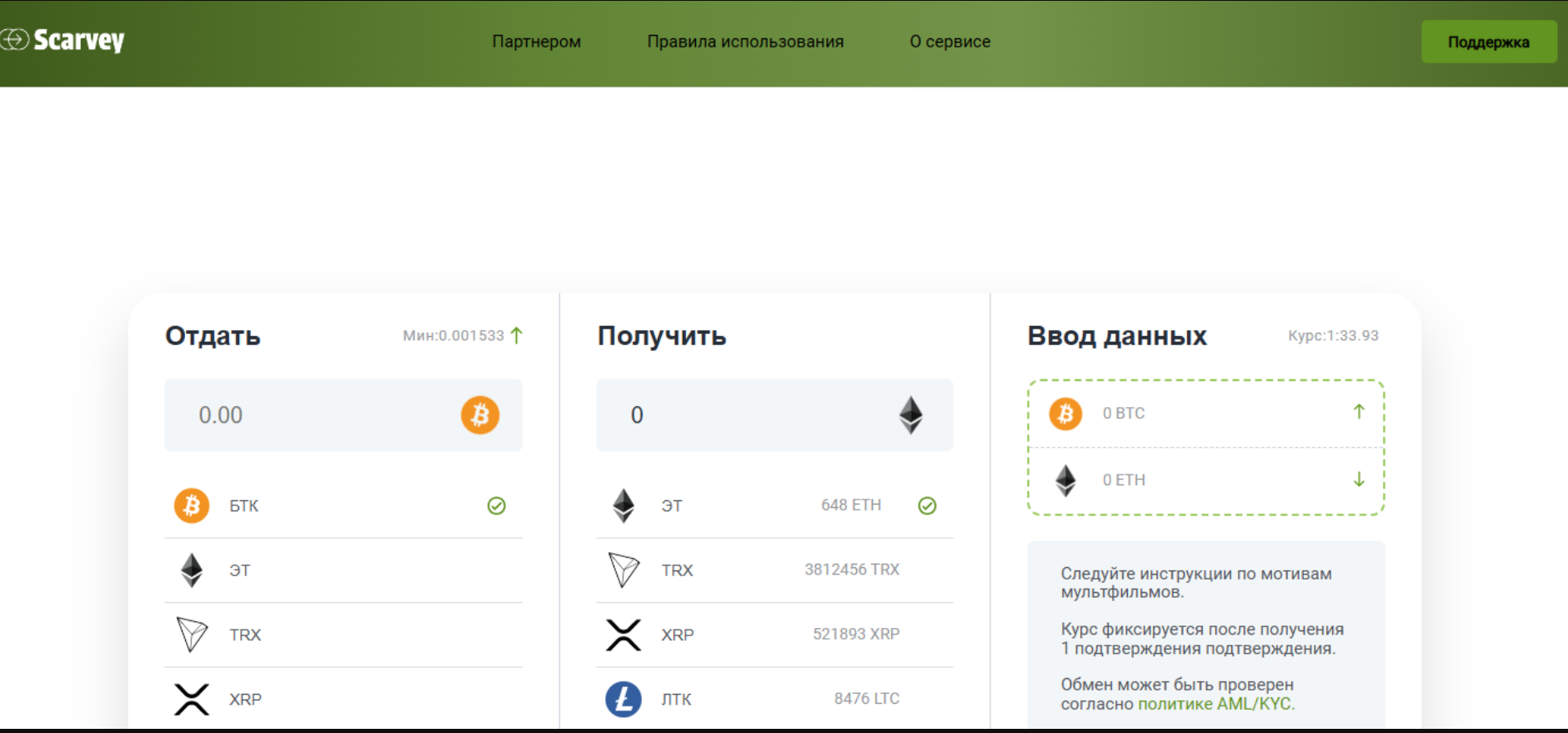 scarvey org отзывы