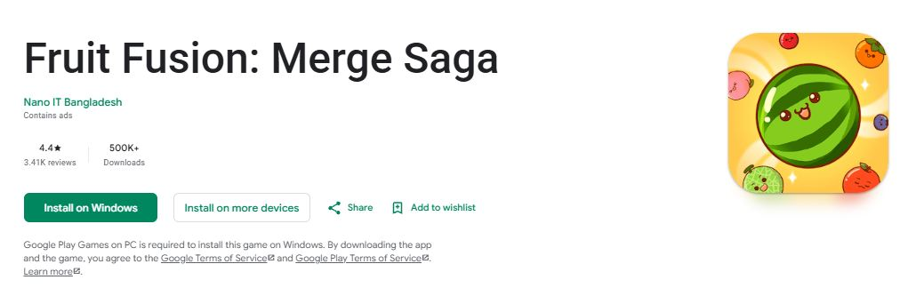 fruit fusion merge saga отзывы