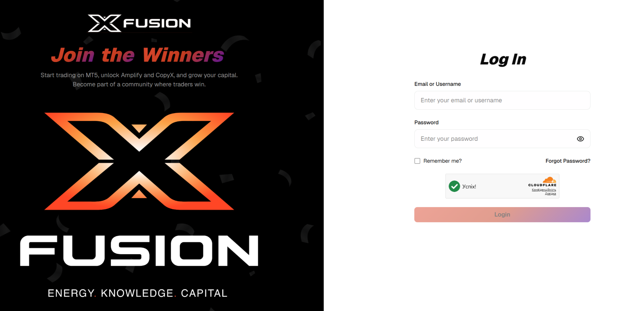 x fusion trade